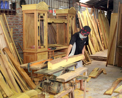 Sản xuất đồ gỗ